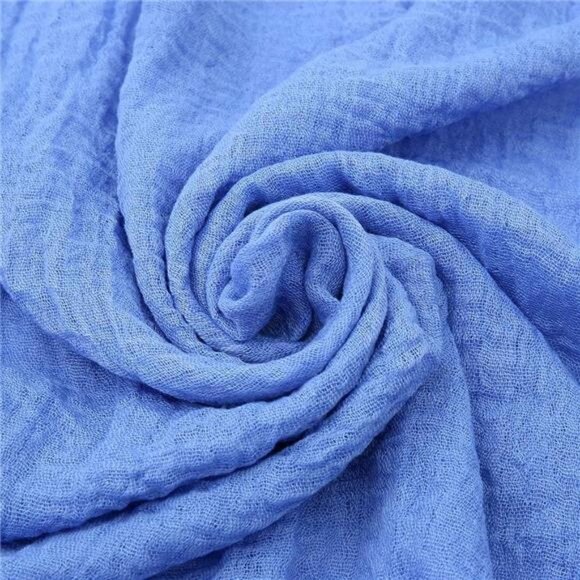 Womens Cotton Hemp Scarf Soft Lightweight Long Hijab Wrap Shawl Summer Fall Gift - Picture 2 of 7